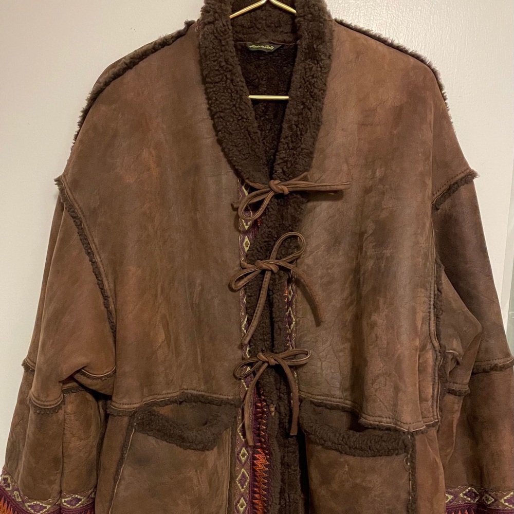 Vintage Romeo Gigli Shearing coat Size M